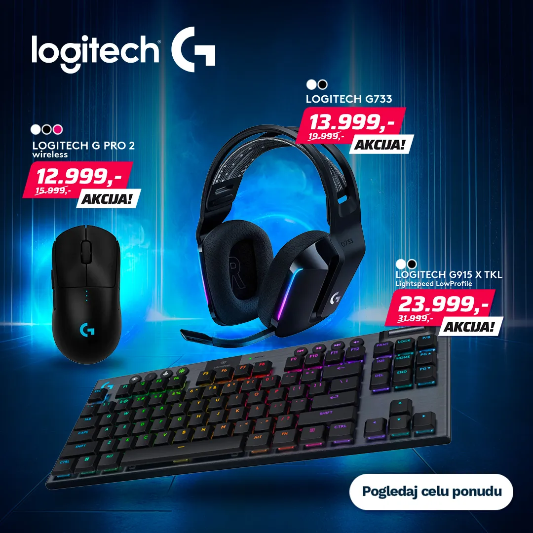 Logitech G akcija