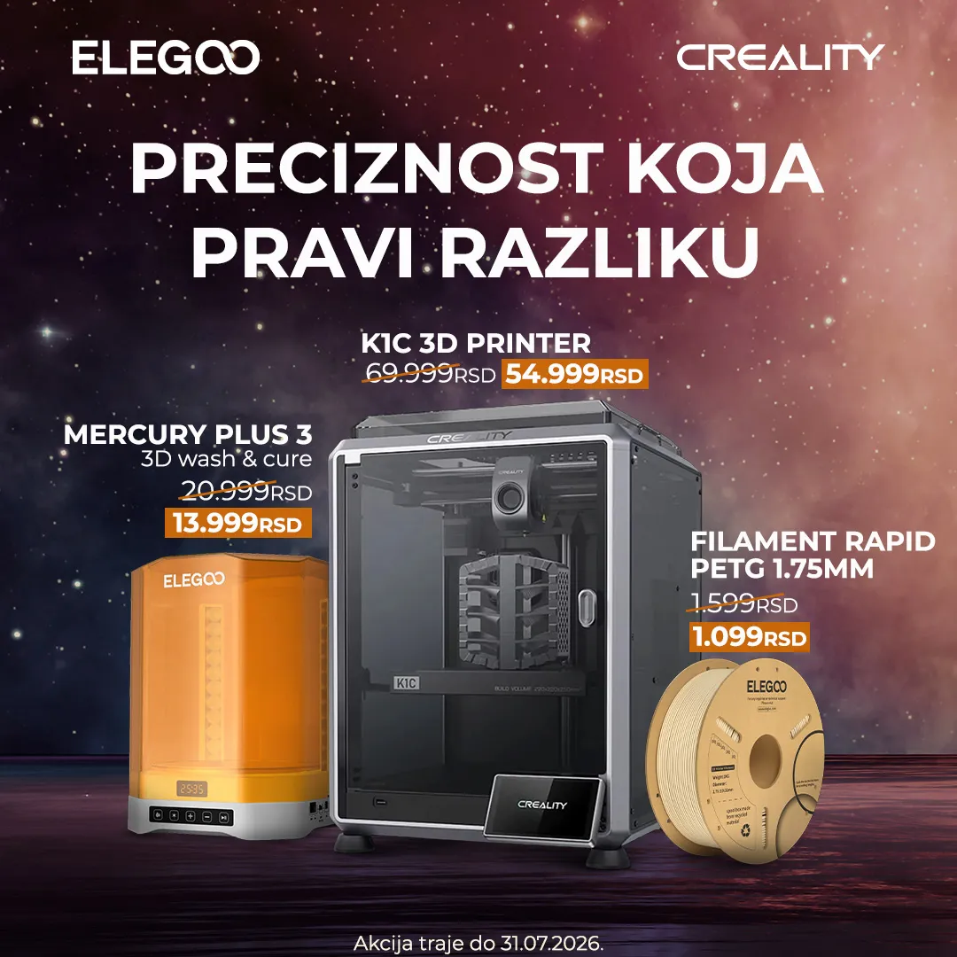 3D štampači akcija