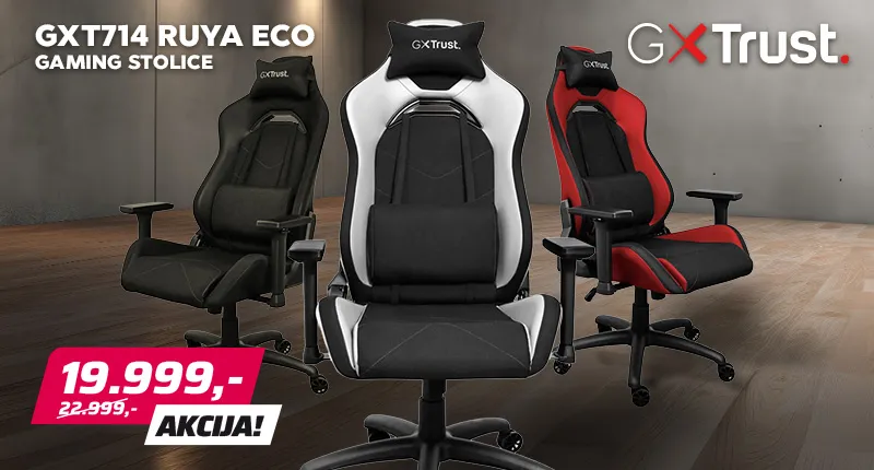 Trust gaming stolice akcija