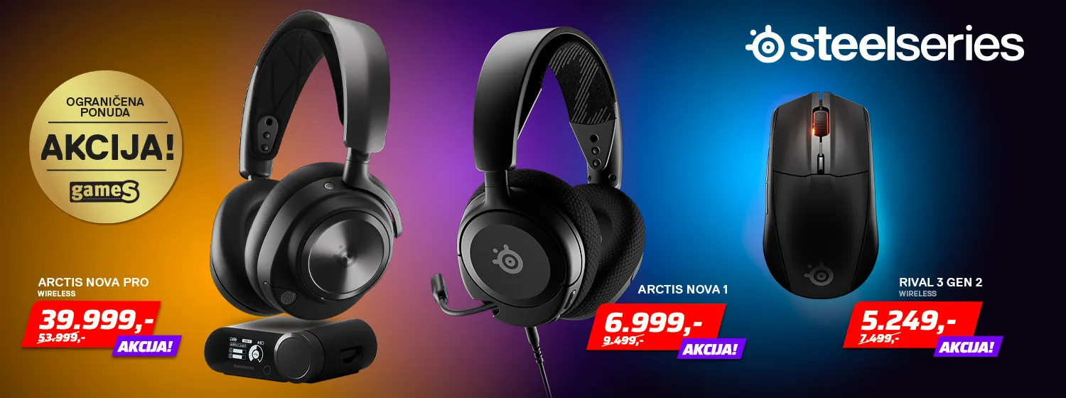 SteelSeries akcija