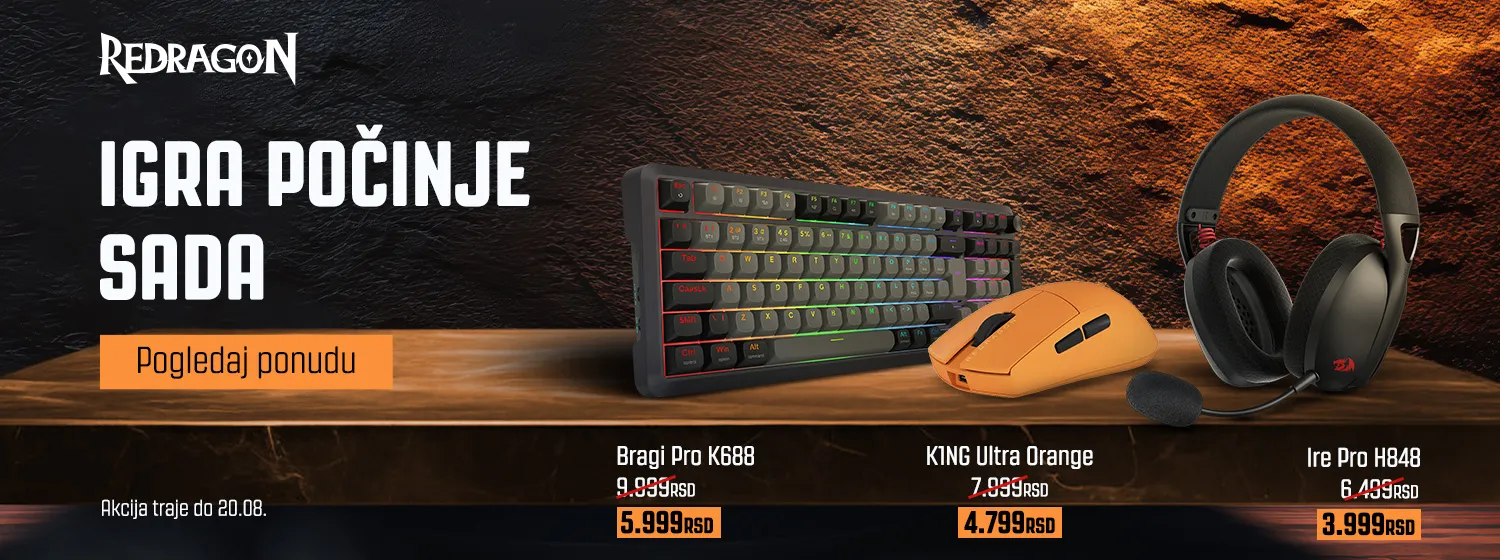 Redragon akcija