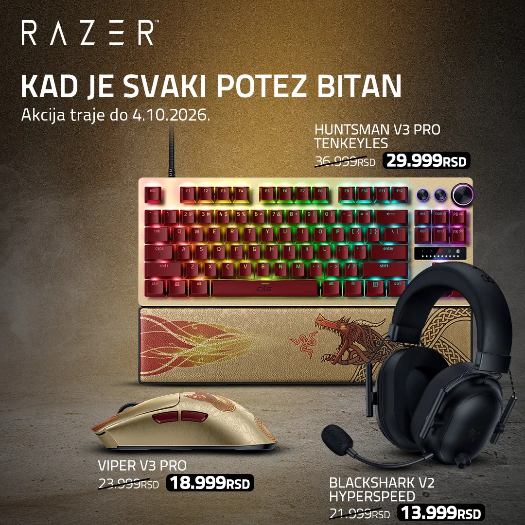 Razer akcija