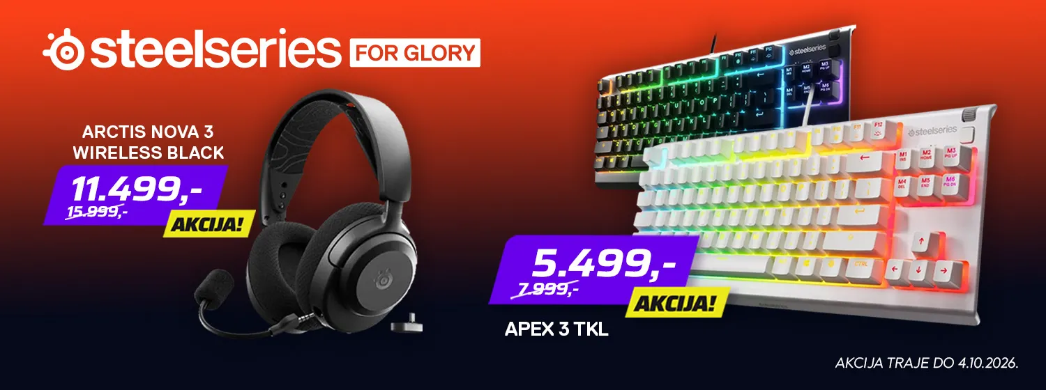 SteelSeries akcija
