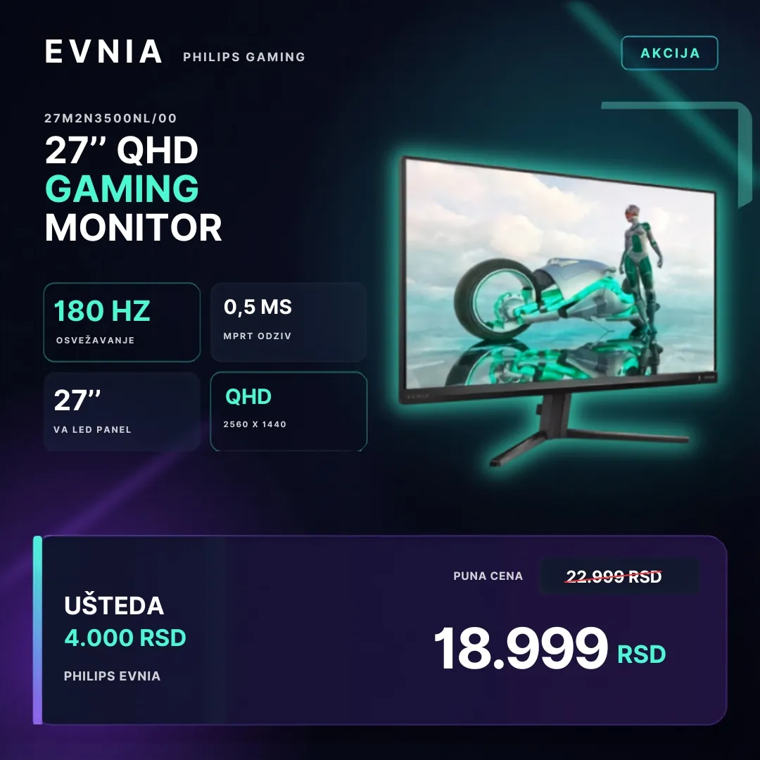 Philips monitor akcija