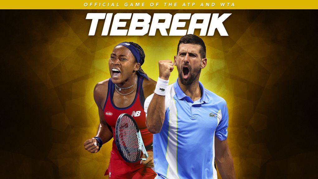Tiebreak video igra - zvanični keyart