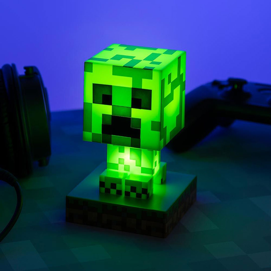 Lampa Paladone Minecraft - Creeper Icon Light 