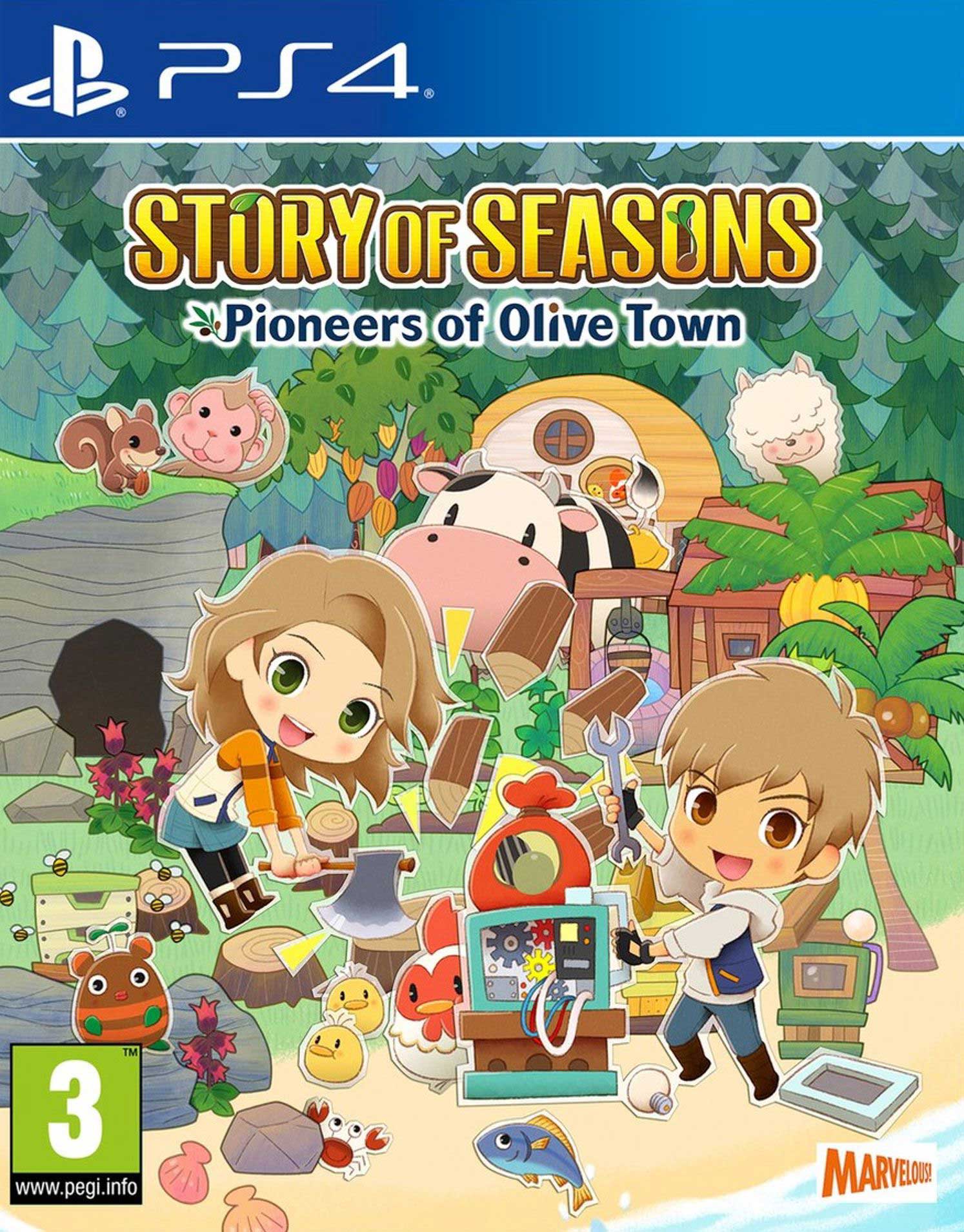 PS4 Story of Seasons Pioneers of Olive Town 