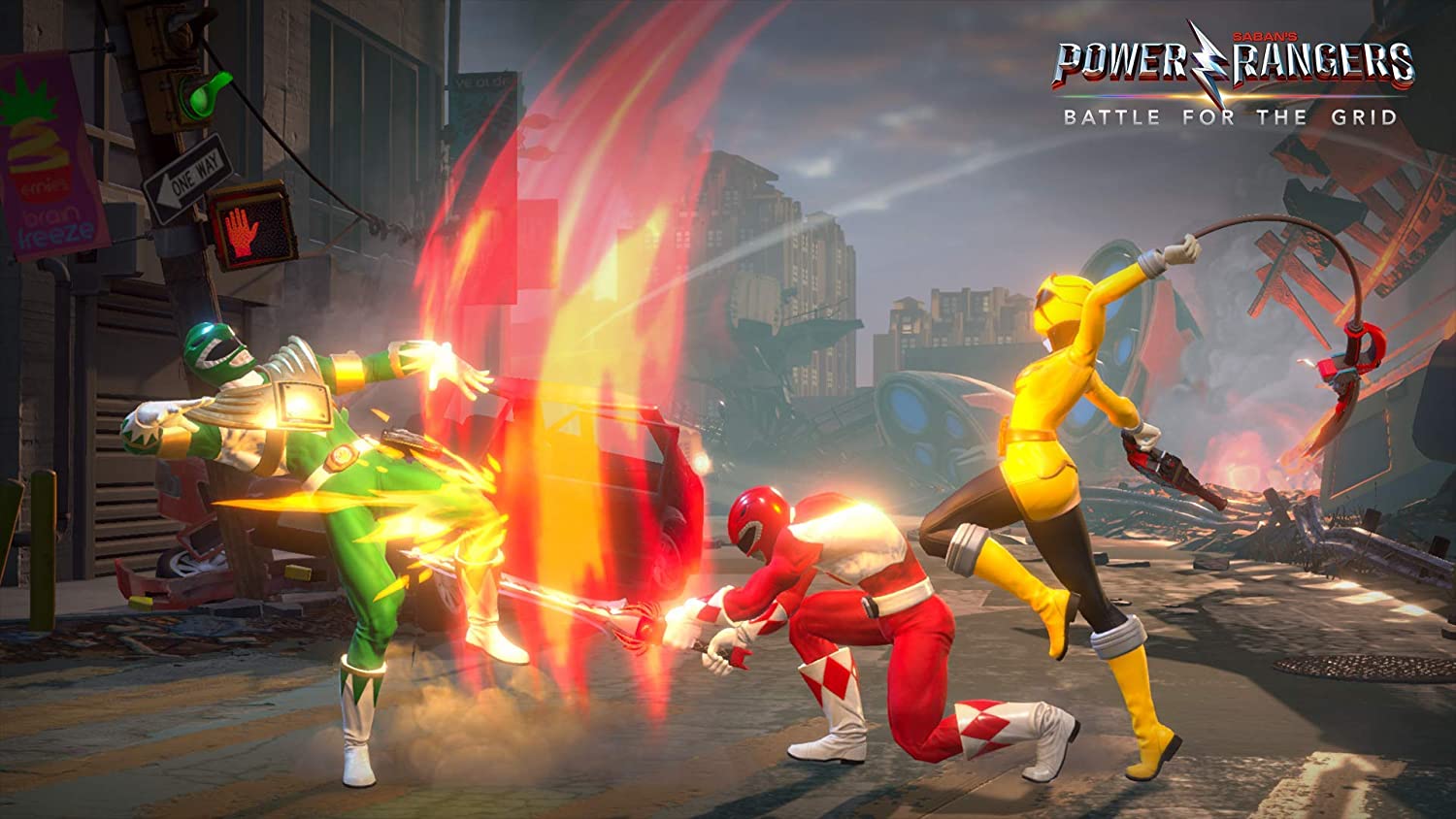 PS4 Power Rangers Battle For The Grid Collector's Edition 
