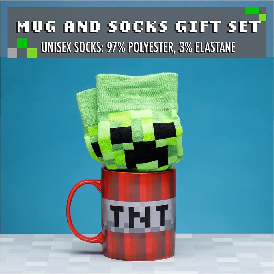 Set Paladone Mug And Socks - Minecraft 