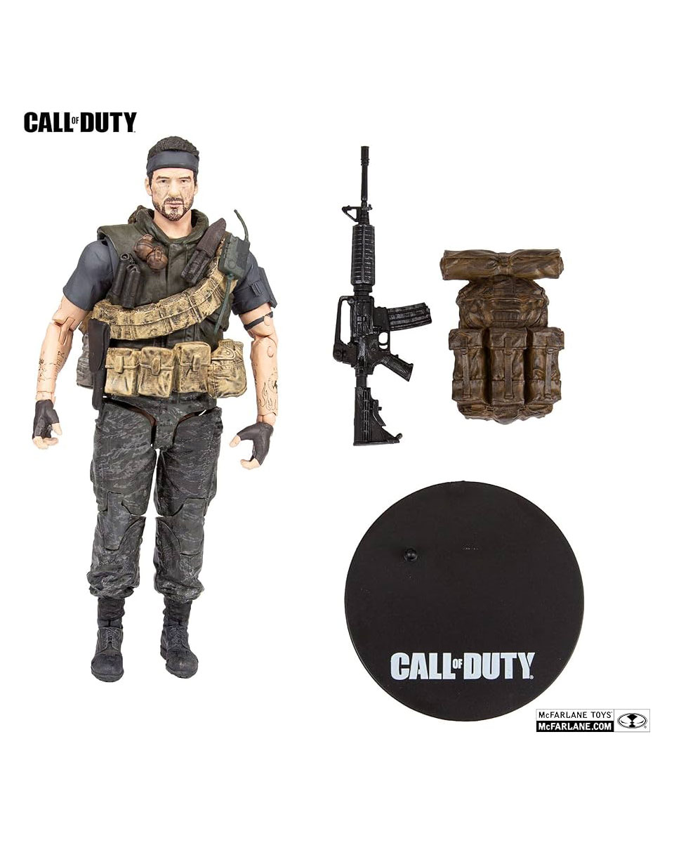 Action Figure Call of Duty - Black Ops - Frank Woods 