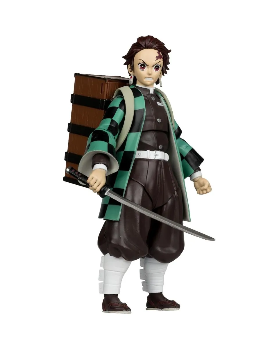 Action Figure Demon Slayer Kimetsu No Yaiba - Tanjiron Kamado with Nezuko Box 