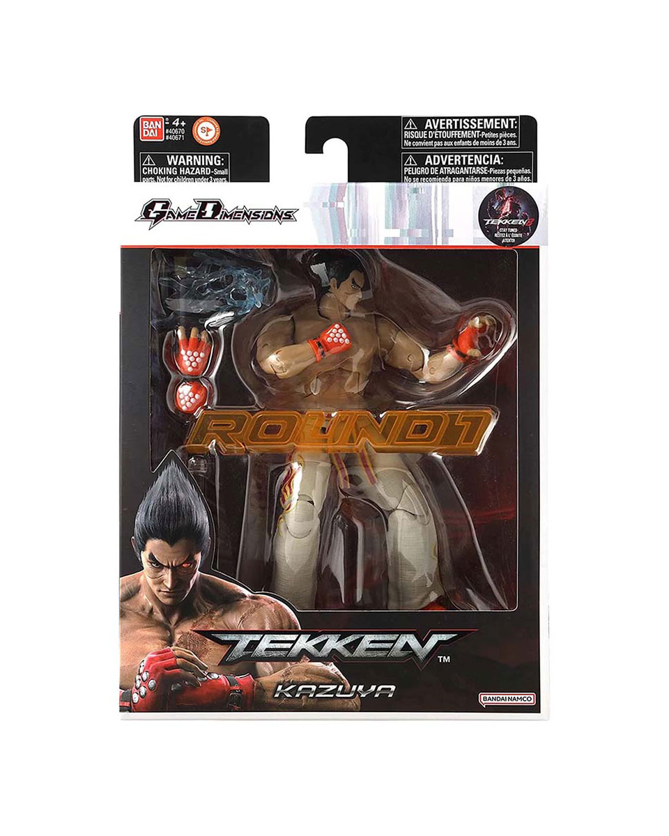Action Figure Game Dimensions - Tekken - Kazuya Mishima 