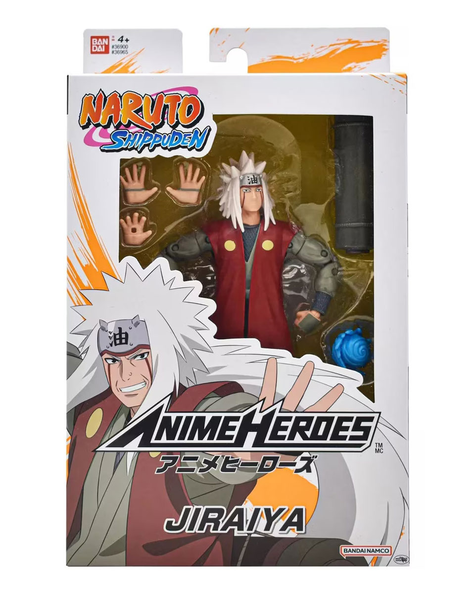 Action Figure Naruto Shippuden - Anime Heroes - Jiraiya 