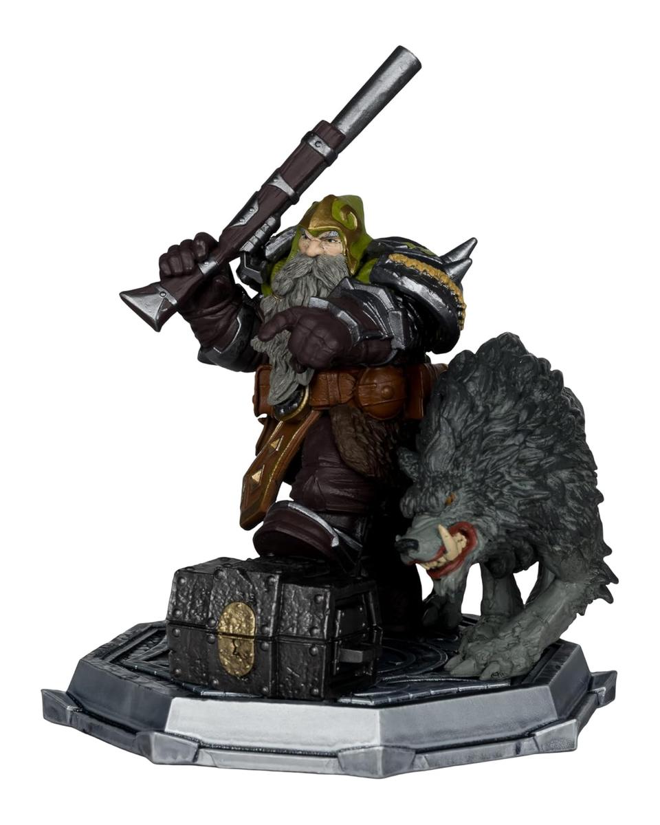 Action Figure World of Warcraft - Dwarf Hunter Beast Master Marksman 