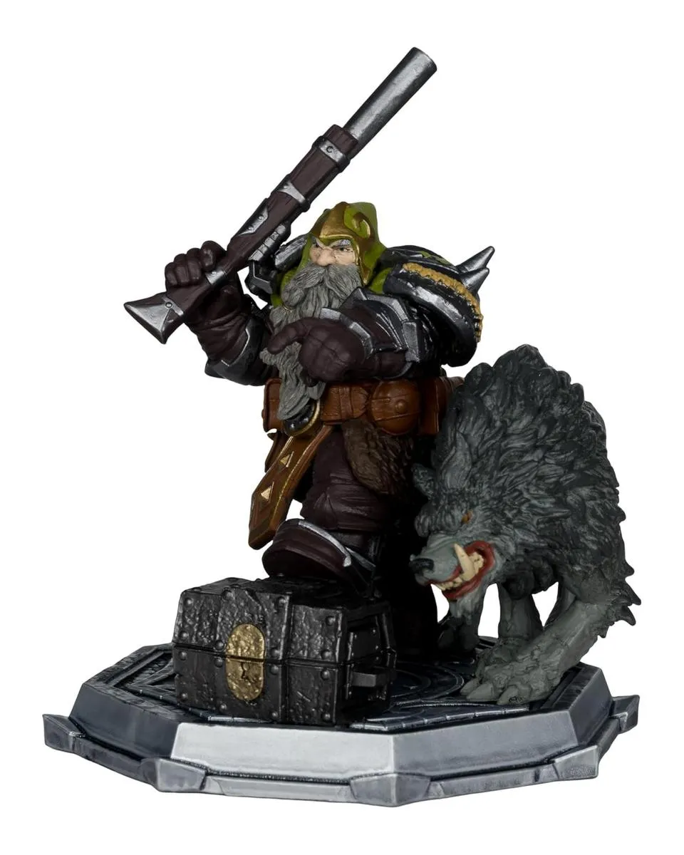 Action Figure World of Warcraft - Dwarf Hunter Beast Master Marksman 