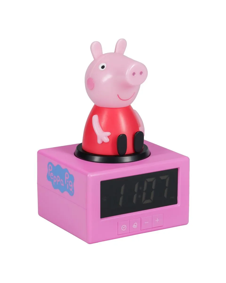 Alarm Sat Paladone Peppa Pig - Alarm Clock with Light 