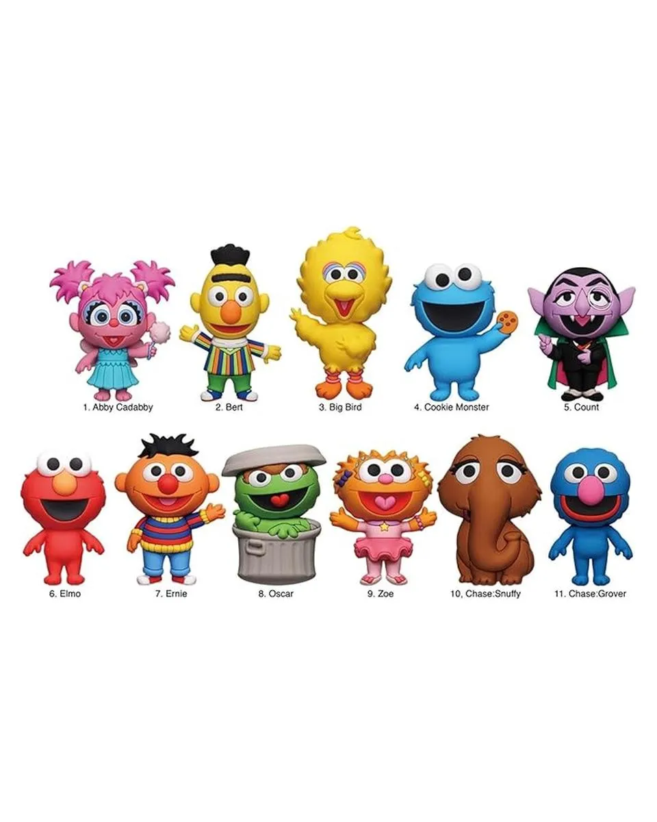 Bag Clips Sesame Street Series 01 