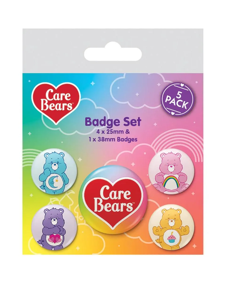 Bedževi Care Bears (Character Collection)  - Badge Pack 