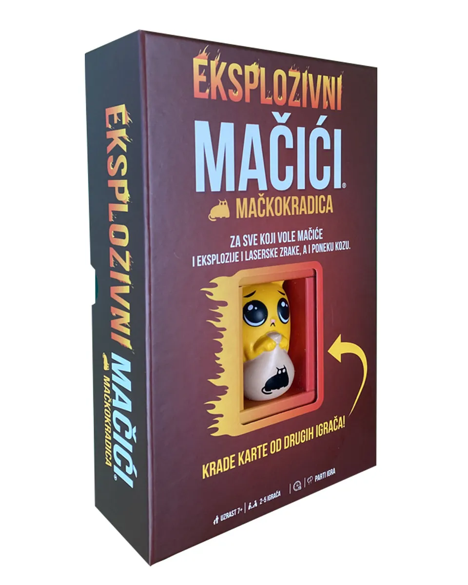Društvena igra Eksplozivni Mačići - Mačkokradica 