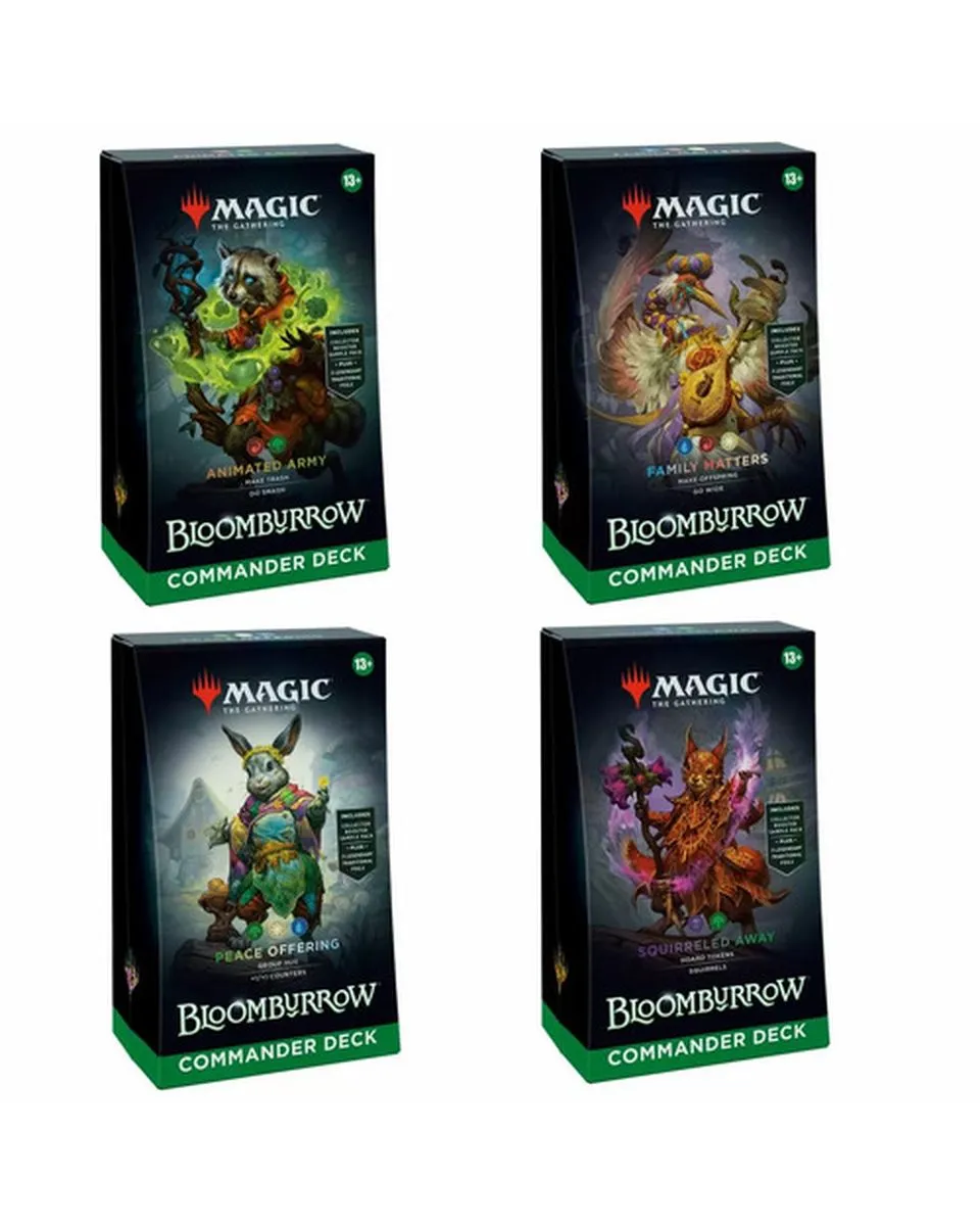 Društvena igra - Magic the Gathering - TCG Bloomburrow - Commander Decks 
