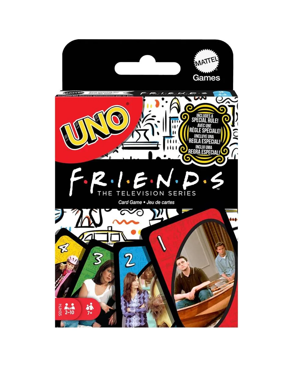 Društvena igra Mattel UNO - F.R.I.E.N.D.S. - Card Game 