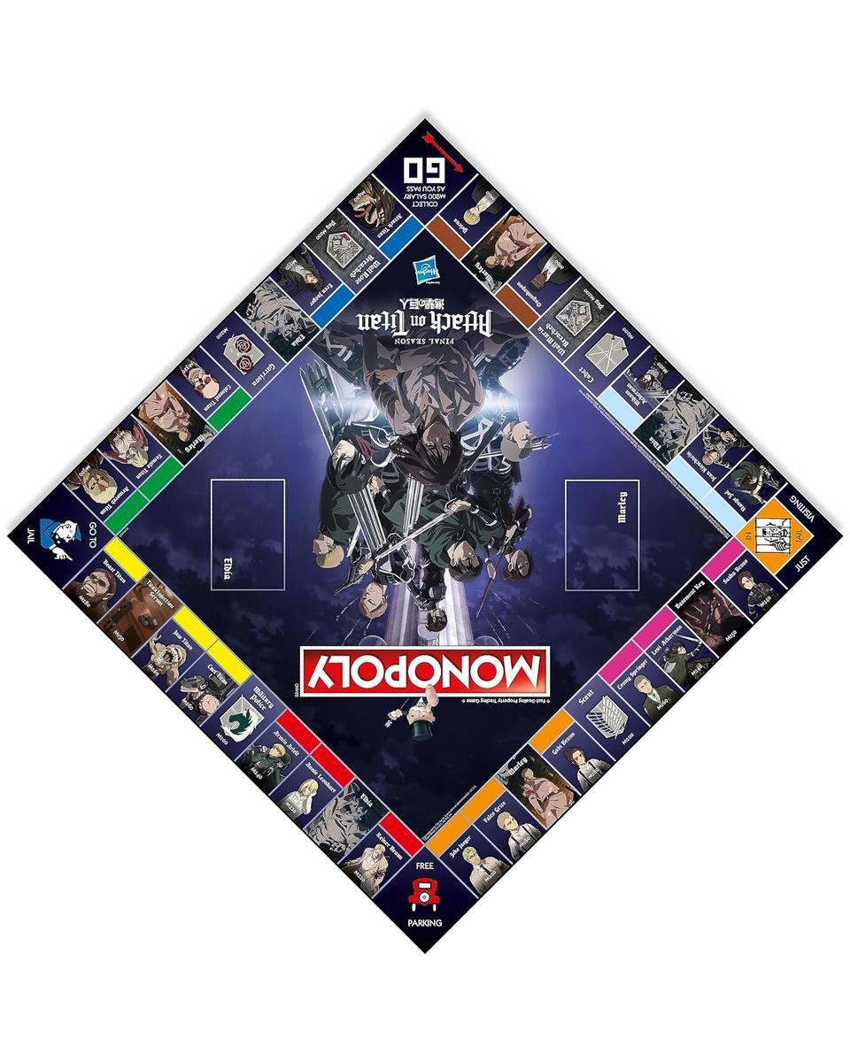 Društvena igra Monopoly - Attack on Titan - The Final Season 