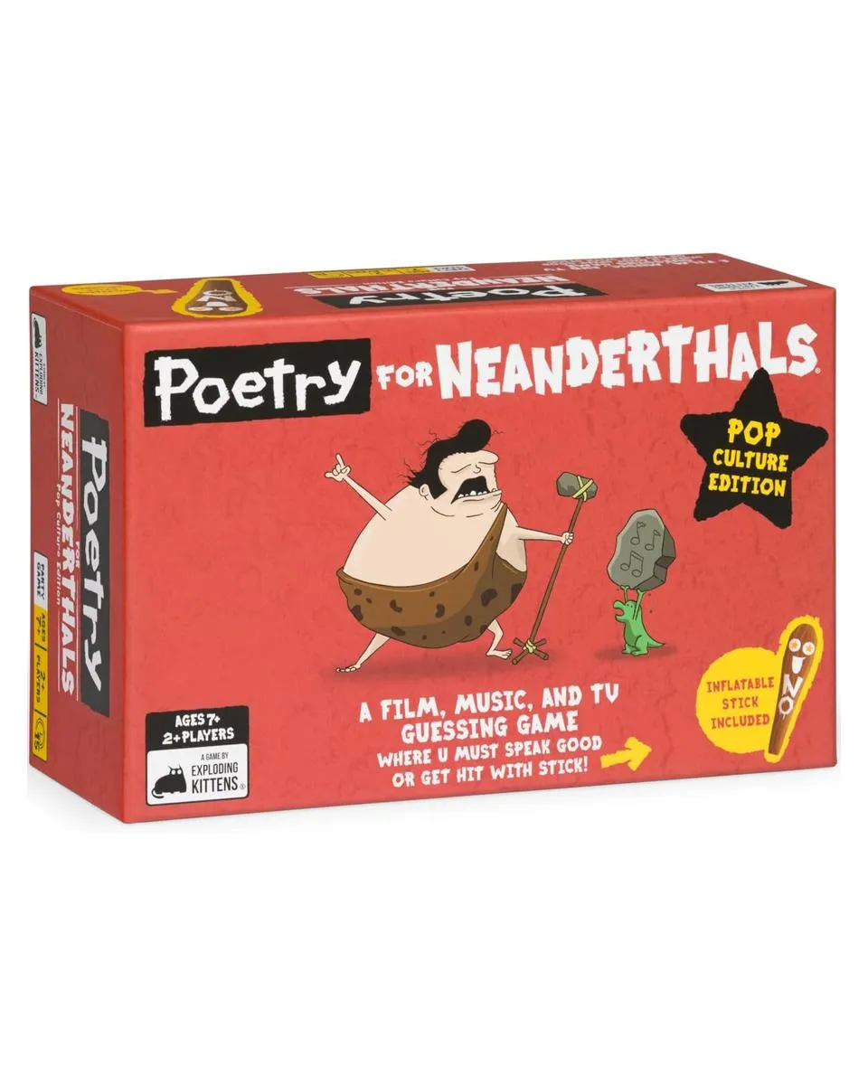 Društvena igra Poetry for Neanderthals - POP Culture Edition 