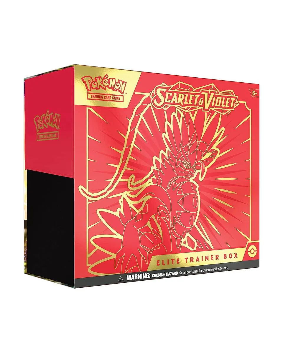 Društvena igra - Pokemon - TCG Scarlet & Violet - Base Set - Elite Trainer Box 