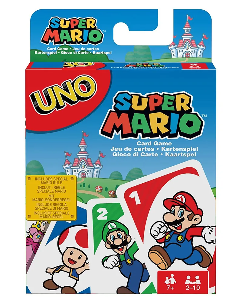 Društvena igra Mattel UNO - Super Mario - Card Game 
