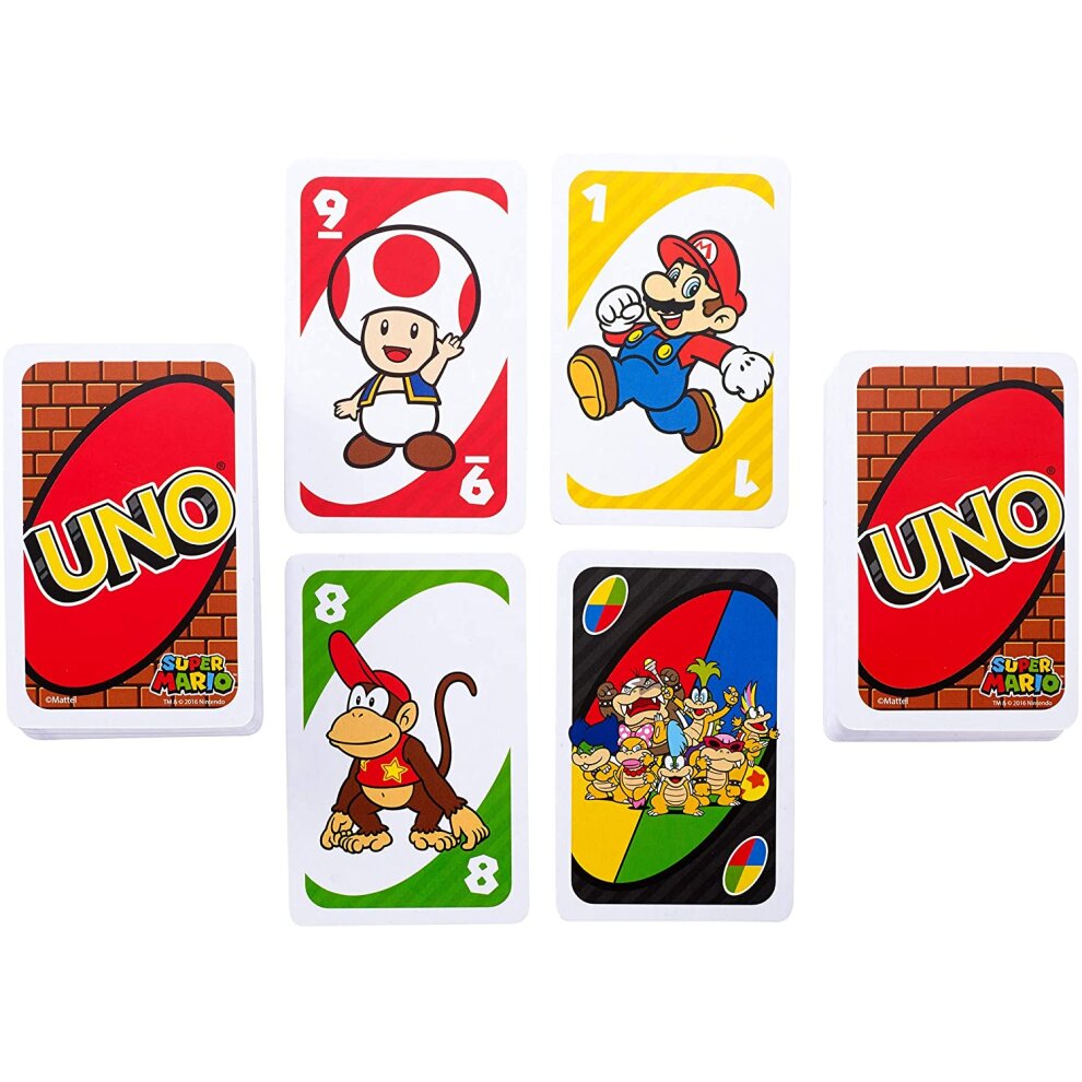 Društvena igra UNO - Super Mario - Card Game 