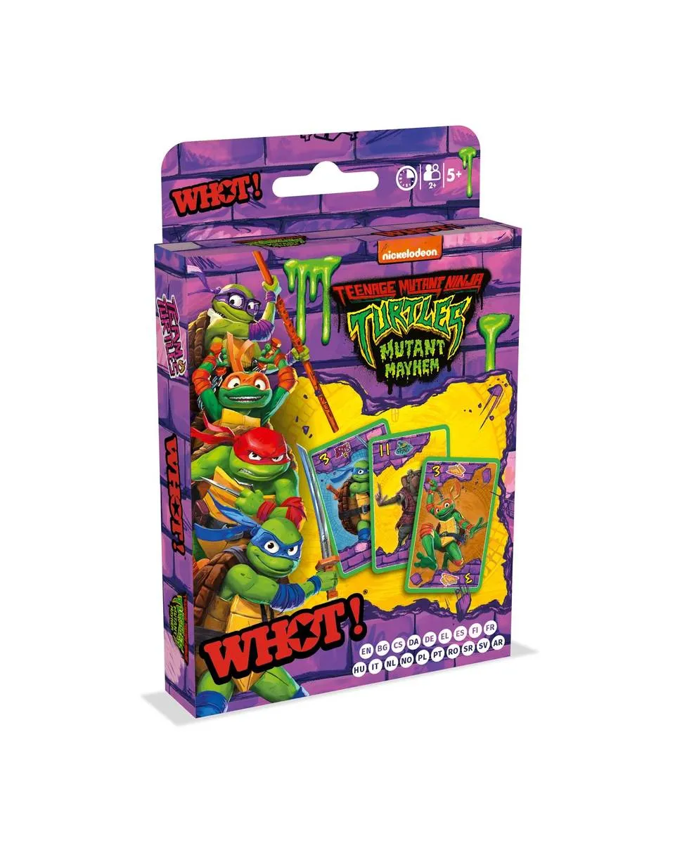 Društvena igra WHOT! - Teenage Mutant Ninja Turtles 