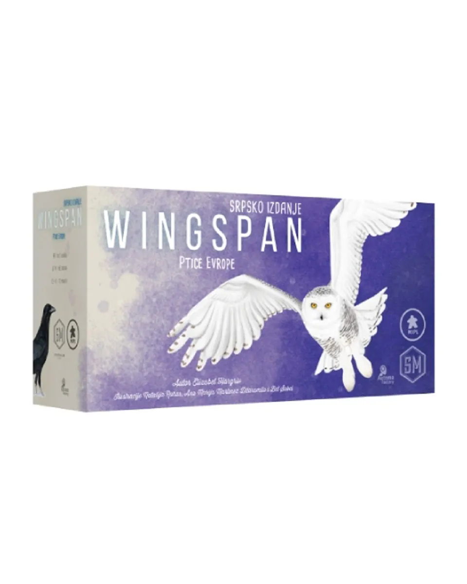 Društvena igra Wingspan - Ptice Evrope 