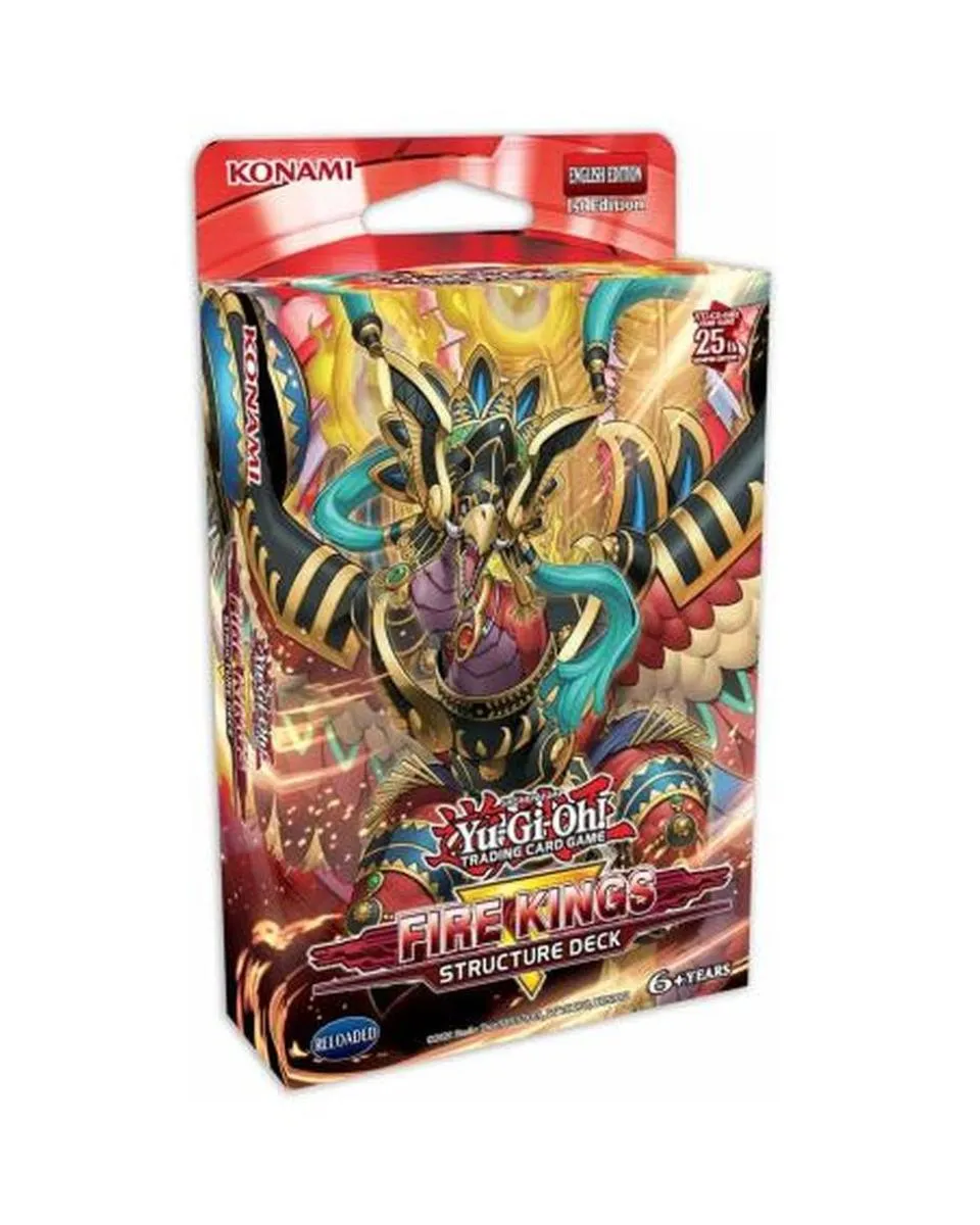 Društvena igra - Yu-Gi-Oh! TCG Structure Deck - Revamped: Fire Kings 