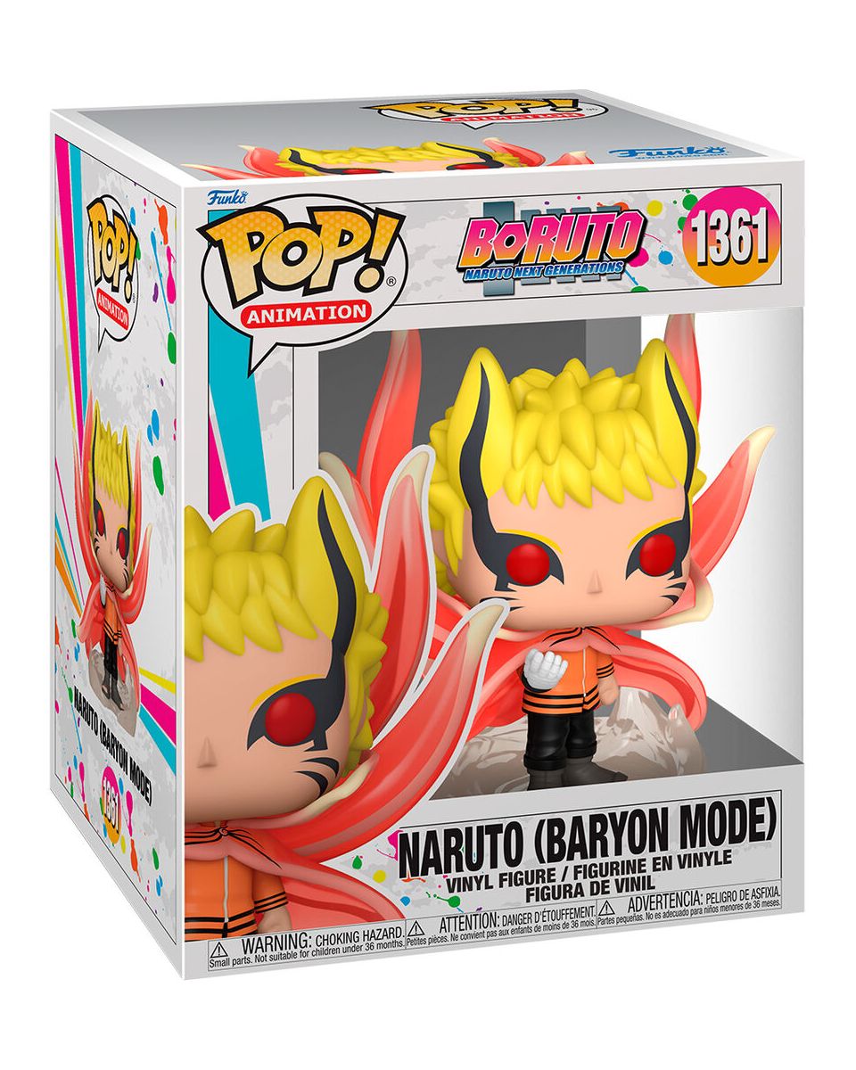 Bobble Figure Anime - Boruto - Naruto Next Generations POP! - Naruto (Baryon Mode) 