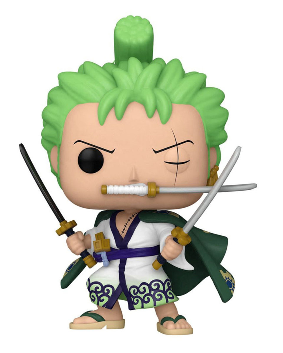 Bobble Figure Anime - One Piece POP! - Roronoa Zoro 