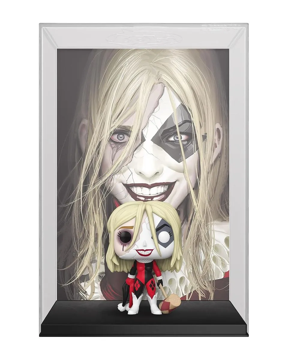 Bobble Figure DC - Harley Quinn POP! Comic Covers - Harleen Quinzel 