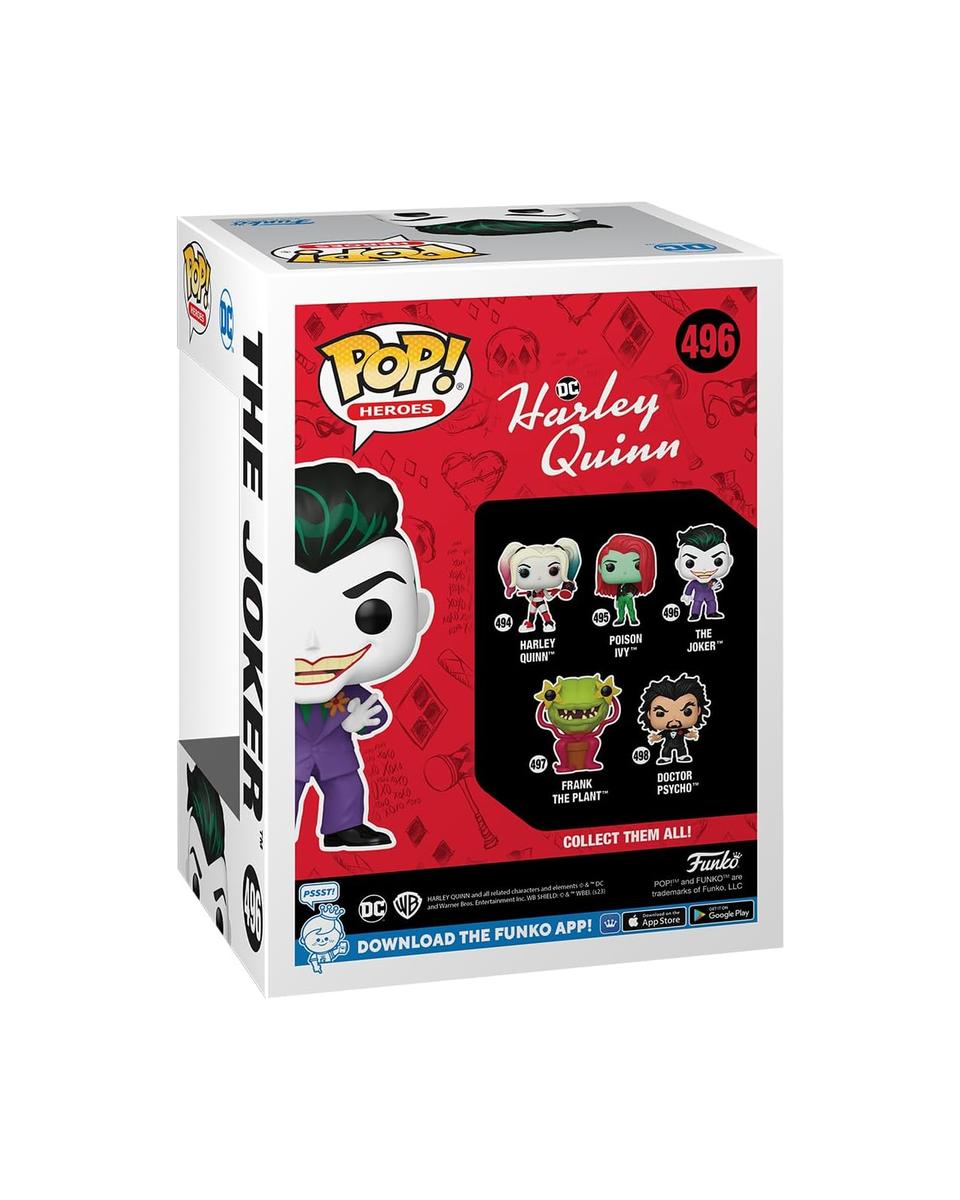 Bobble Figure DC - Harley Quinn POP! - The Joker 