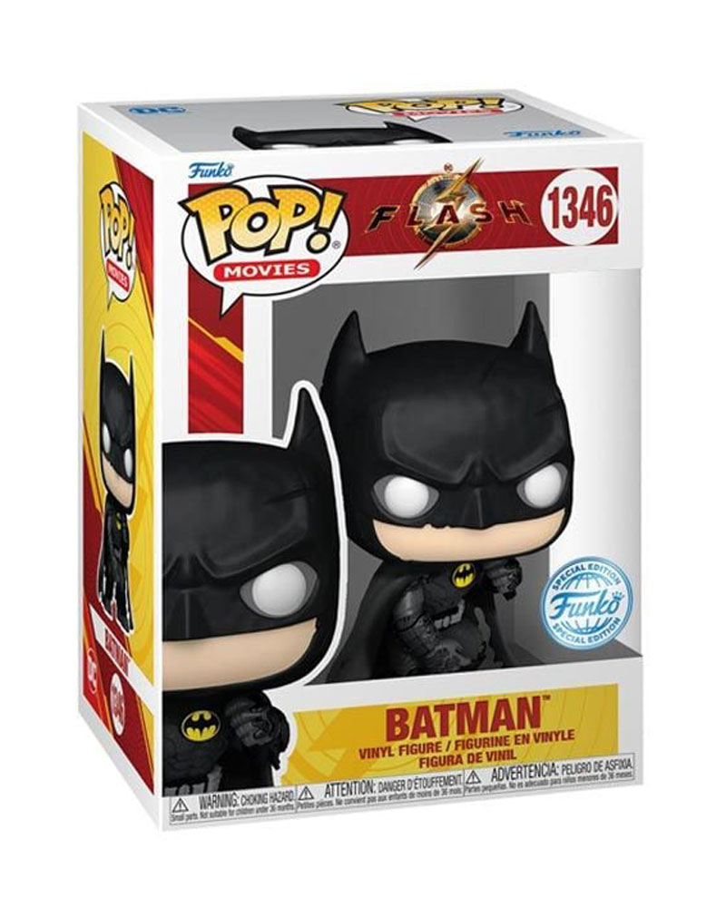 Bobble Figure DC - The Flash POP! - Batman with Tattered Cap (Battle Damaged) - Special Edition 
