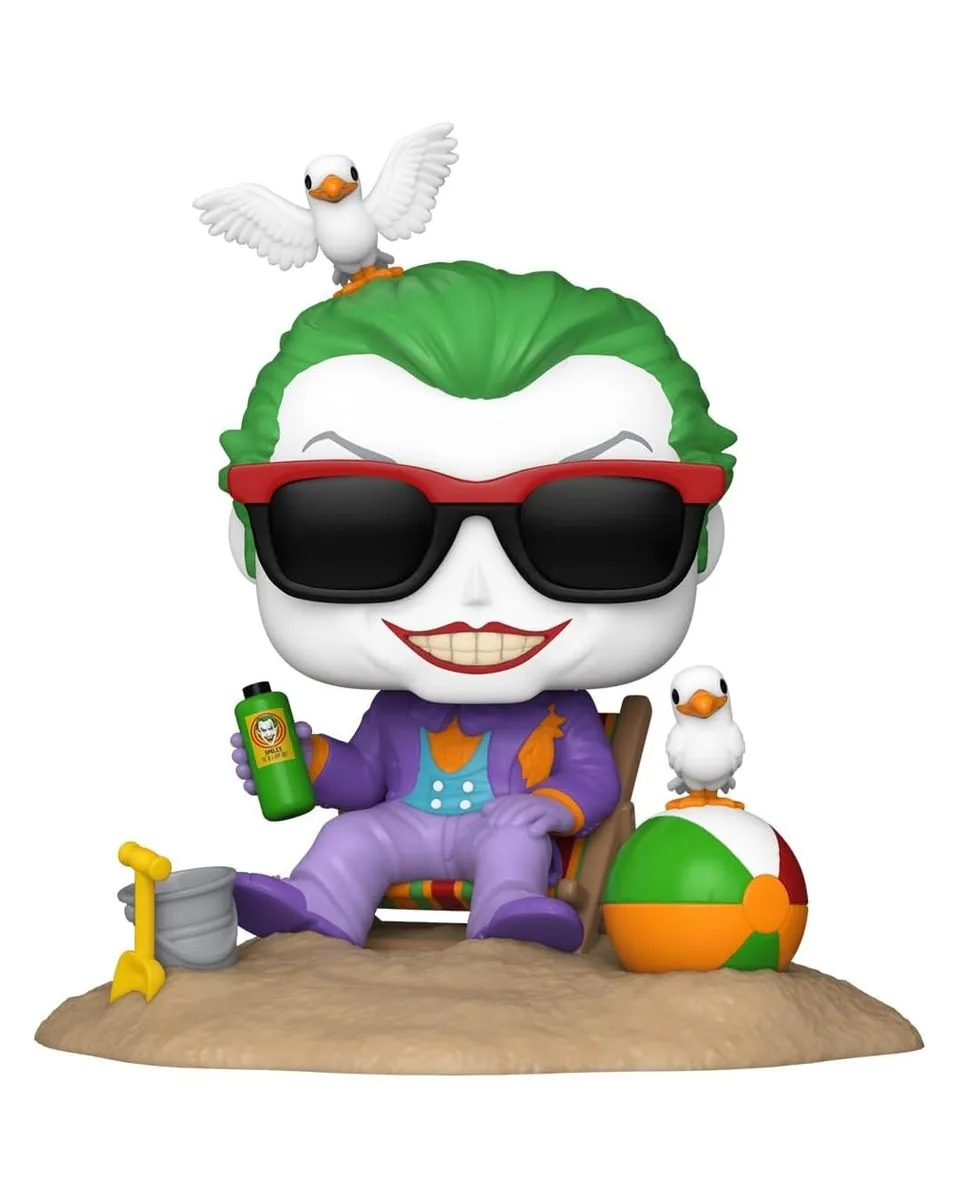 Bobble Figure Deluxe - DC Comics POP! - The Joker on the Beach 