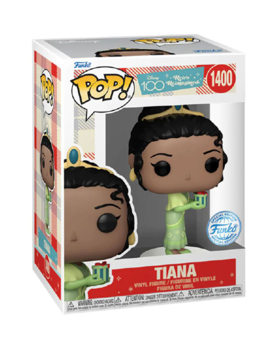 Bobble Figure Disney - Disney 100th Annyversary POP! Princess and the Frog - Tiana - Special Edition 