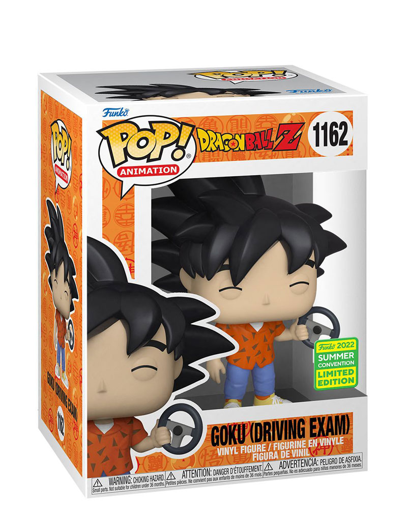 Bobble Figure Anime - Dragon Ball Z POP! - Goku (Driving Exam) - Convention Limited Edition 