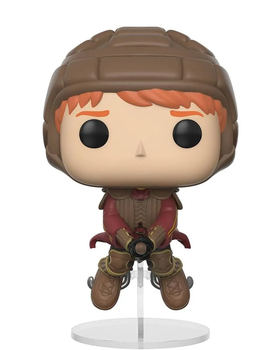Bobble Figure Harry Potter POP! - Ron on Broom 