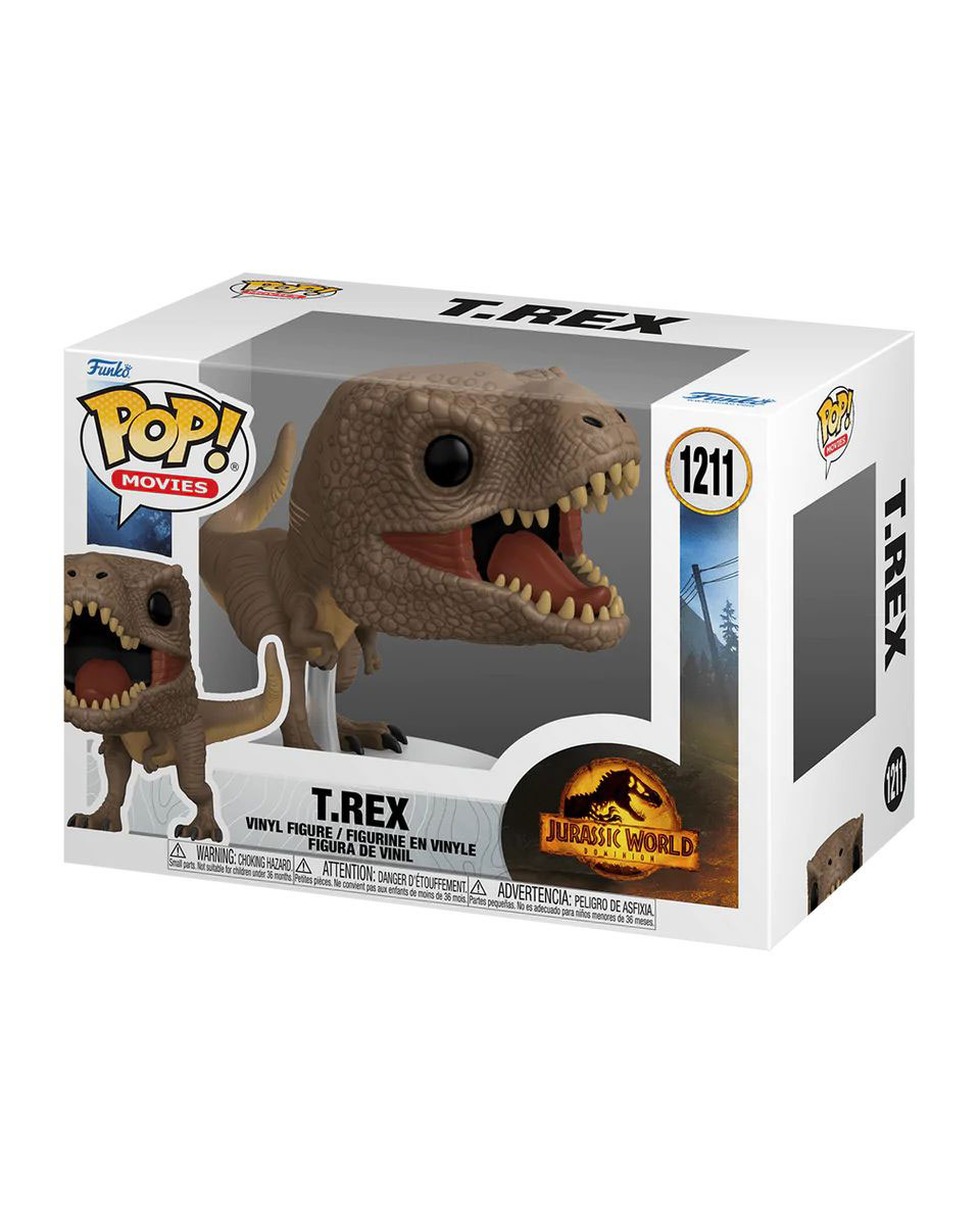 Bobble Figure Jurassic World Dominion POP! - T-Rex 