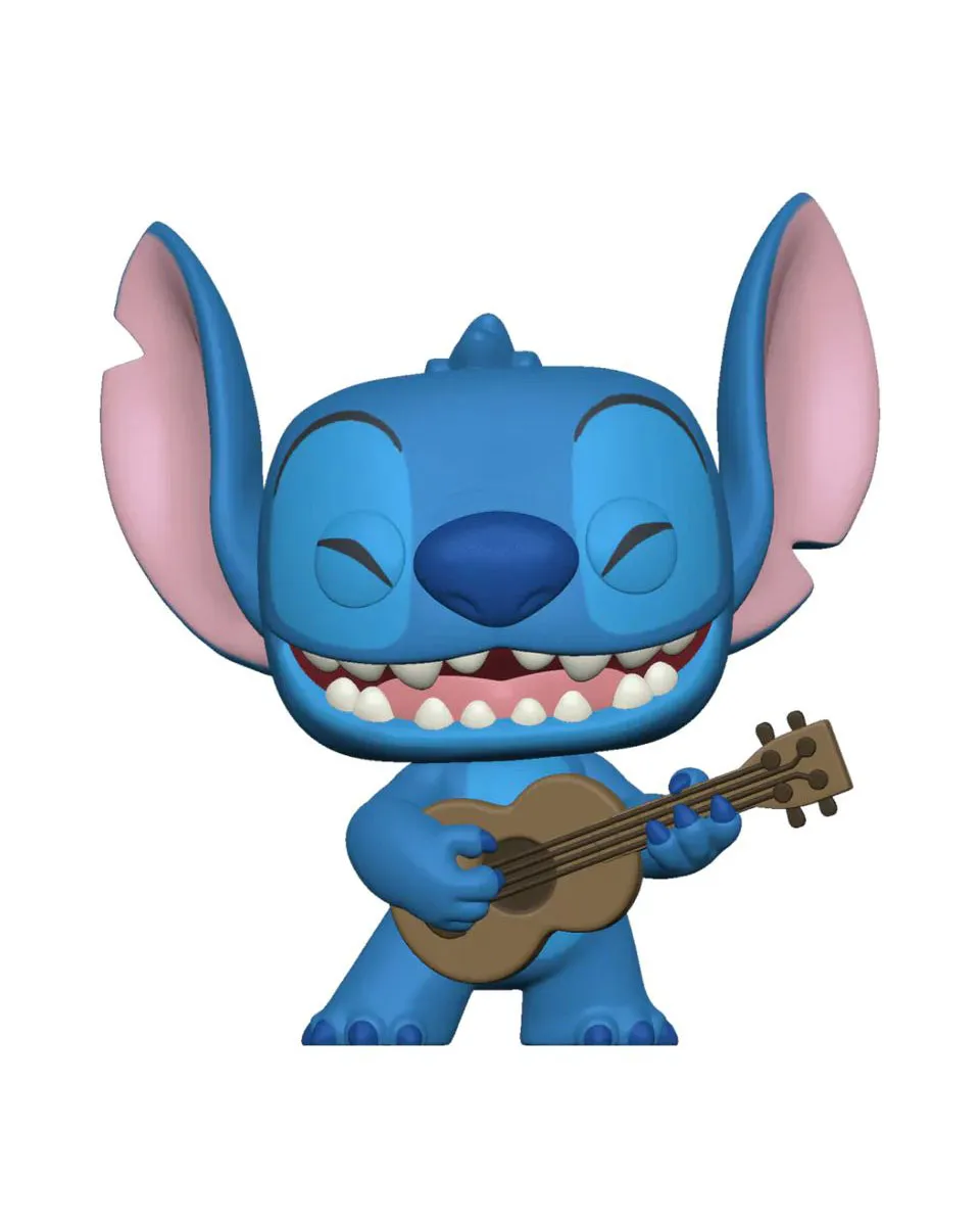 Bobble Figure Disney - Lilo & Stitch POP! - Stitch with Ukelele