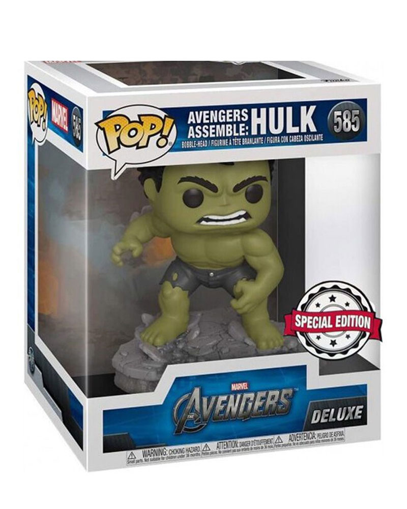 Bobble Figure Marvel - Avengers POP! Avengers Assemble - Hulk - Special Edition 