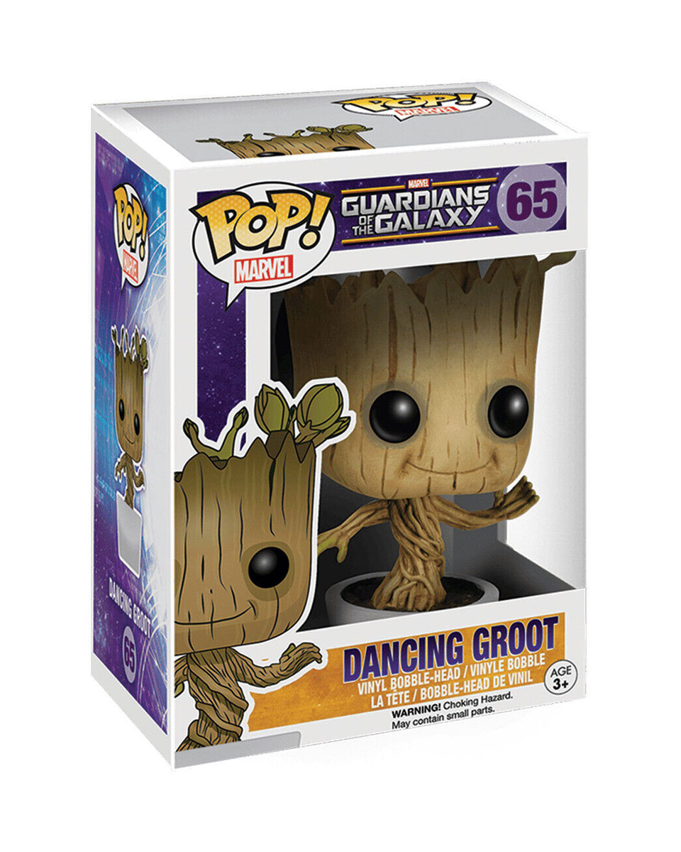 Bobble Figure Marvel - Guardians of the Galaxy POP! - Dancing Groot 