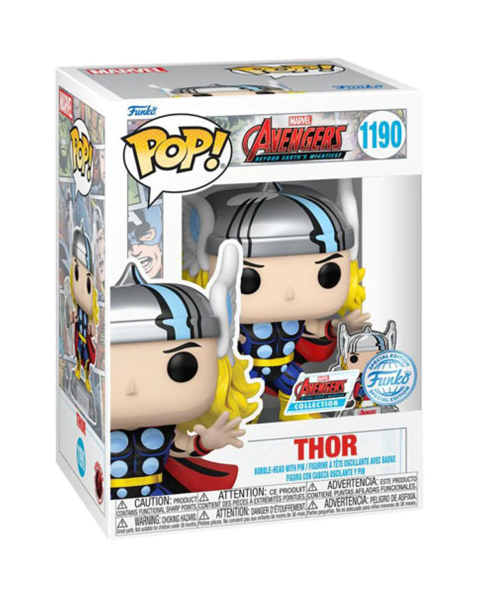 Bobble Figure Marvel - Avengers POP! Beyond Earth's Mightiest - Thor - Special Edition 