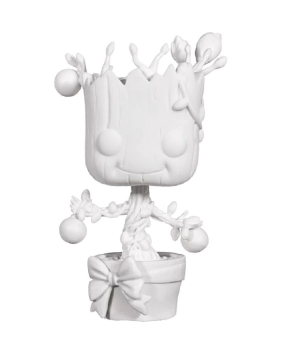 Bobble Figure Marvel POP! - Groot (Holiday) (D.I.Y) 