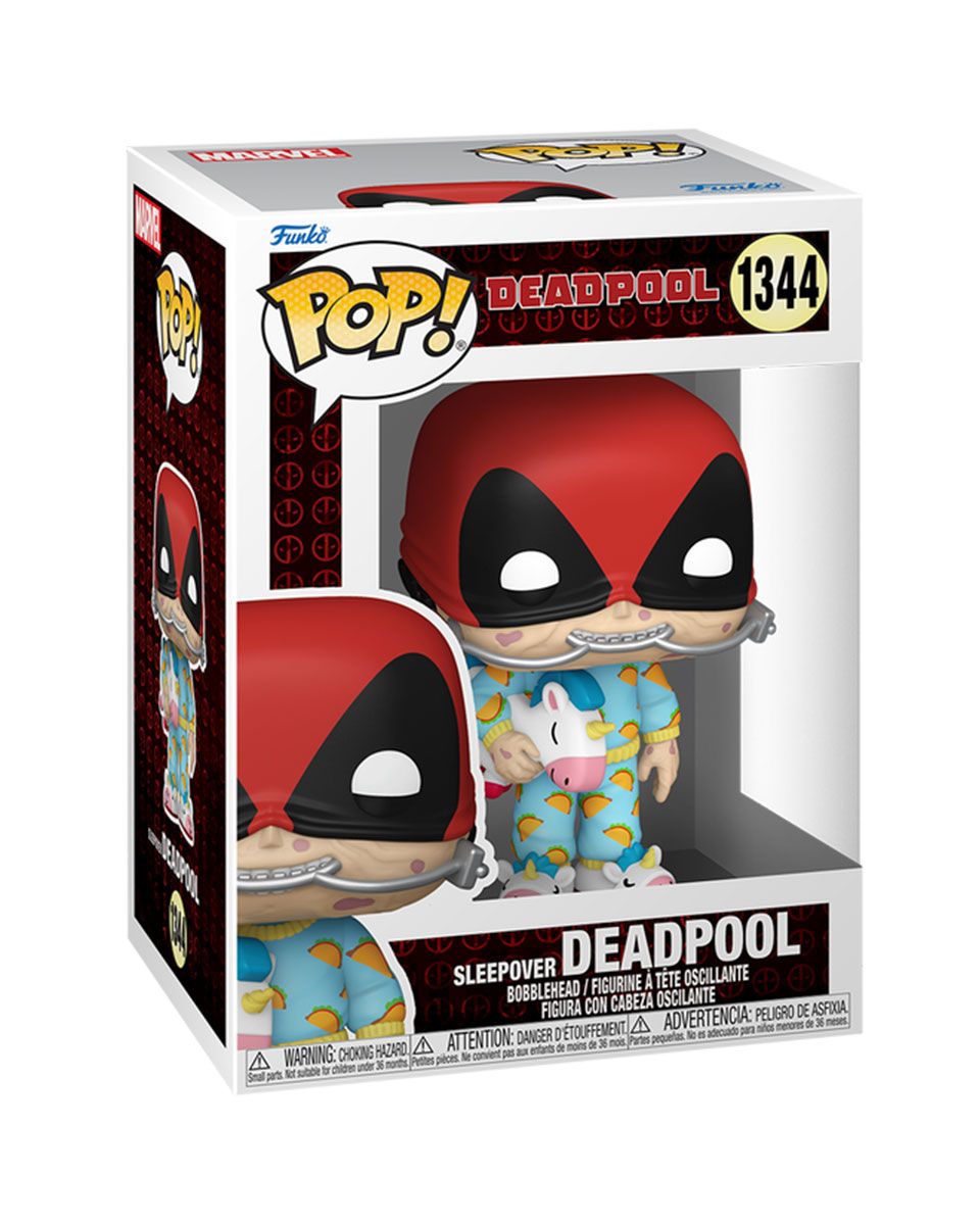 Bobble Figure Marvel POP! - Sleepover Deadpool 