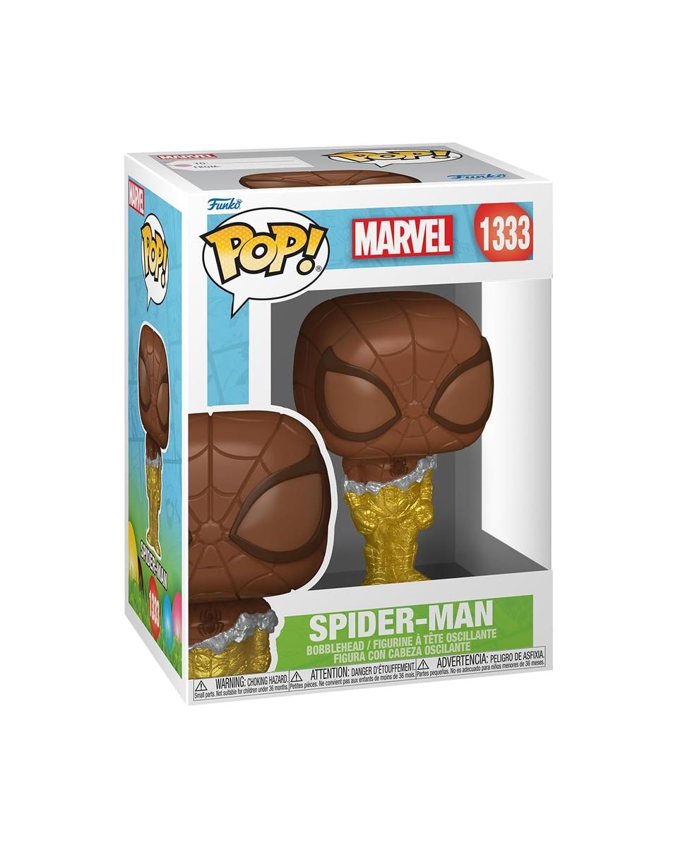 Bobble Figure Marvel - Spider-Man POP! - Easter Chocolate Spider-Man 